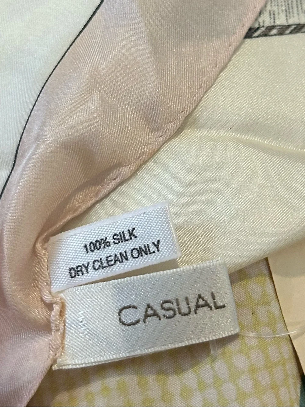 Casual Corner silk scarf w/Victorian shoes 10x52 old new stock 70